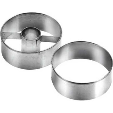 Set de 2 emporte-pièces pour biscuits ronds Delicia Tescoma 631174