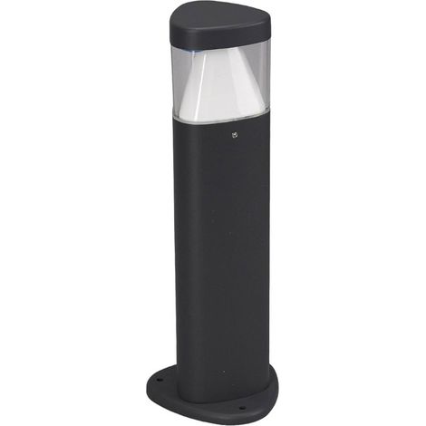 LED-utomhuslampa "MILOU" aus aluminium / grå / zink von Lucande