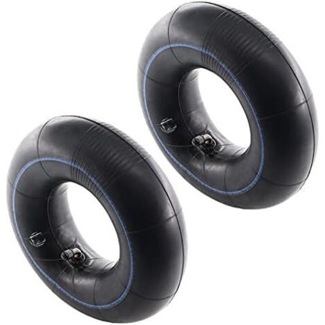 Alovez - Lot de 2 3.00-4 Chambre à air Rasoir E300 Robuste 260x85 - Pneu de rechange pour scooter Razor E300 Scooter, Pocket Rocket, Moto, Utilitaire, Truck à main 3.00 x 4 Angle Tube de valve (1/5)