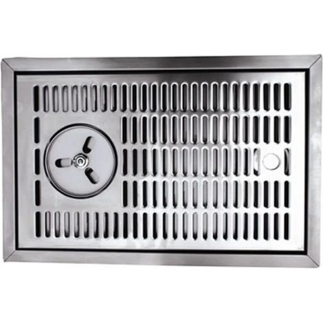 Raccogligocce, Vaschetta di raccolta - CNS per inserimento per lavabicchieri, 480 x 313 mm