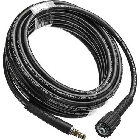 ZVD 8 M Tuyau de Remplacement pour Nettoyeur Haute Pression pour K3 K4 K5 K6 K7, Nettoyeurs Haute Pression Tuyau de Nettoyage à L'eau M22 et Connexion à Fiche de Type Clic (1/4)