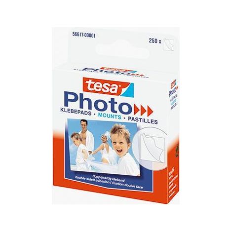 Tesa Pastiglie adesive trasparenti biadesive
