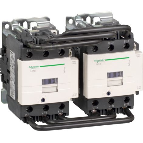 Contacteur inverseur 3P 80A AC-3 440V bobine 110Vca - LC2D80F7