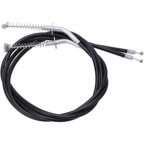 Cable de freno delantero para ATV de 2 piezas, construcción robusta, acero de alta resistencia, para GY6 125 150 200 250cc (1/5)
