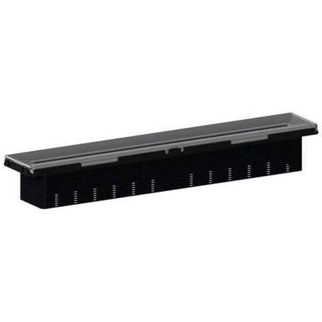 DALLMER Caniveau de douche Zentrix, acier inoxydable mat, 300 x 50 mm, 511317 (1/2)