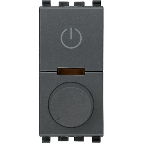 VIMAR - 20136.1 Dimmer MASTER rot.230V universale grigio
