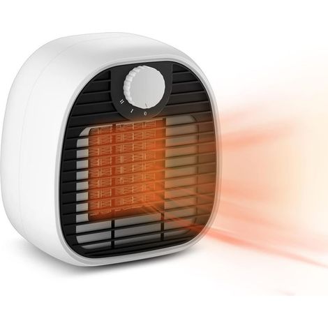Chauffage électrique portable, Petits appareils de chauffage pour l'intérieur,blanc (1/5)