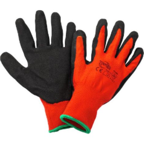 FPLUS guante nitrilo foam t- 8 , GUANTE NITRILO FOAM SOPORTE NYLON/LYCRA
Resistencia abrasion                    nivel  4
Resistencia al corte por cuchilla    nivel  1
Resistencia