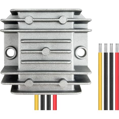 Convertisseur 24V à 12V 10A 120W DC-DC Convertisseur Abaisseur 15-40V à 12V Régulateur de Tension IP68 Étanche Module de Convertisseur de Tension Transformateur pour Voiture (1/5)