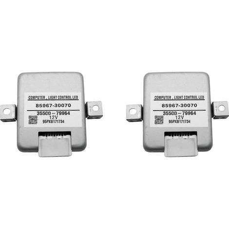 2x 85967-30070 Computer Light Control LED Module für Toyota Lexus GX460 GS350 GS450h 2013-2020 35500-79964 Treiber()