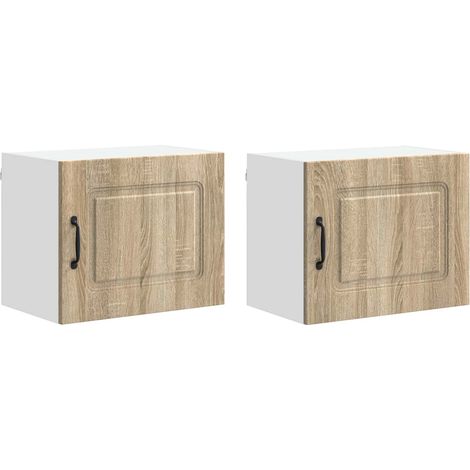 Maison Exclusive - Pannello lavastoviglie Kalmar 2 pcs Rovere Sonoma