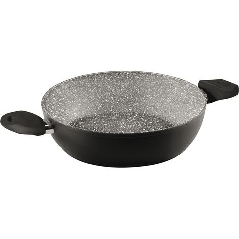 Tegame padella pentola con due manici Black Pearl Aeternum