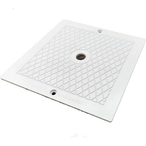Couvercle carré de 25,4 cm pour skimmer de piscine (1/4)