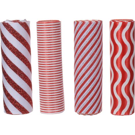 Dekorativer Polyesterstoff 200 x 14,5 x 0,01 cm