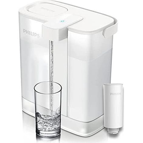 Filtro Acqua Istantaneo Philips Bianco Design Compatto