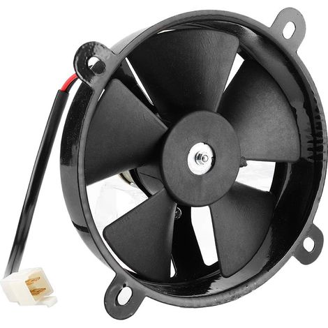 Ventilateur de Refroidissement Thermoélectrique 6 Pouces Dirt Bike et ATV - Durable, Résistant aux Chocs, Installation Facile, Excellente Dissipation de la Chaleur, Matériau en Fer et ABS (1/5)