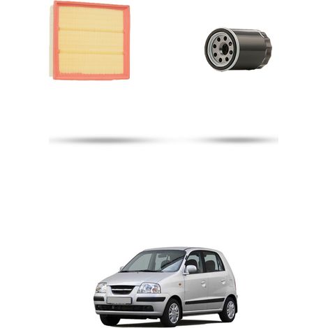 Kit tagliando 2 filtri compatibile con Hyundai ATOS 1.1 LPG 46kw dal 2000 (1/3)
