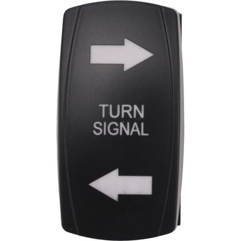 Clignotant Interrupteur à Bascule LED pour VéHicule RV Pick-Up Tout-Terrain Tracteur Bateau Moto 4 Broches Universel (1/4)
