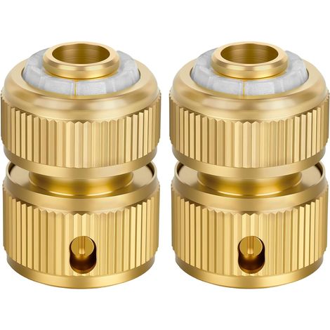 Raccord Tuyau D'arrosage Laiton, Raccord Tuyau Arrosage Laiton 1/2'' (1/5)