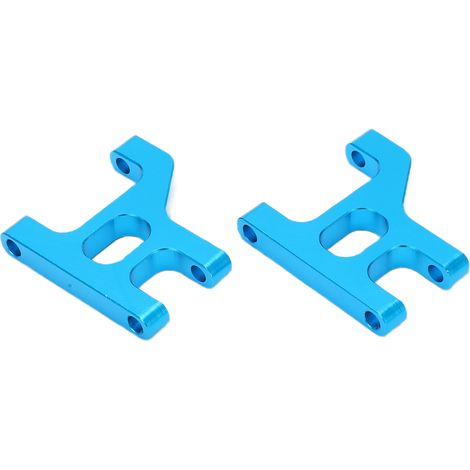 2 pièces Bras Oscillants en Métal Résistants, Faciles à Installer pour Voiture Télécommandée Avant Arrière Bleu (1/5)