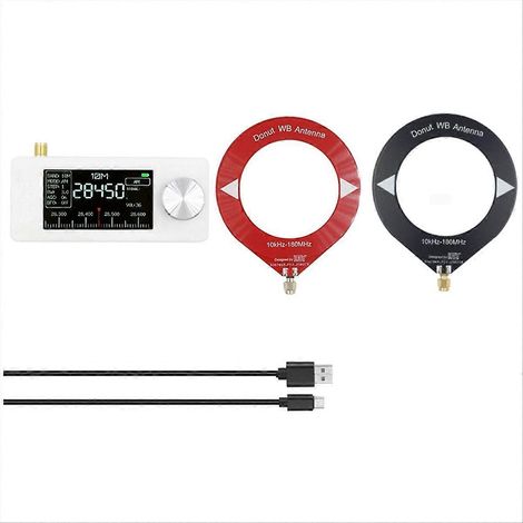 SI4732 Tragbares Radio 10 kHz–180 MHz LSB USB AM/FM Mini-Multiband-Taschenradio mit Antenne (1/5)
