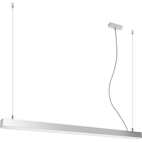 Suspension Pinne aluminium 1xLED Sollux (1/5)