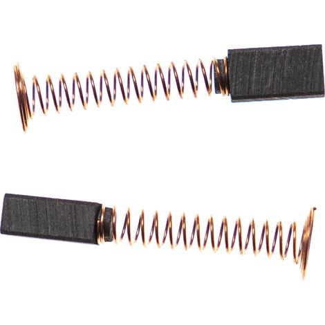 vhbw 2x spazzola carbone compatibile con Dremel 300 (F013030000), 395 (F013039504) utensile elettrico - Spazzola motore, 11 x 6 x 4,75 mm