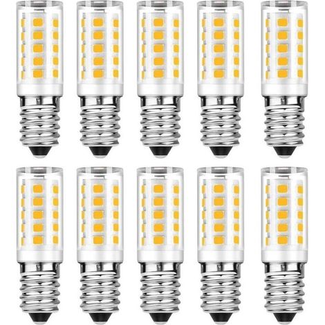 Ampoule Led Mais 33 Perles De Led Pour Chaque E12 3w, 220-240v, Blanc Froid 6000k, Non Dimmable, Pour Éclairage Intérieur, Lustre/Lampe De Bureau /Applique, Lot De 10 (1/5)