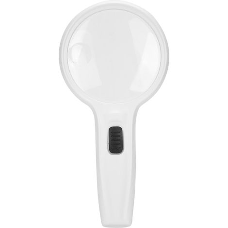 Loupe LED professionnelle portable pour lecture et exploration, lampe de poche grossissante (1/5)