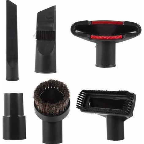 Accessoires Pour Aspirateur - Kit 6 Pièces - Diamètre 32 Mm - Pour Nettoyage Intérieur Maison Bureau - 6 Pièces (1/5)