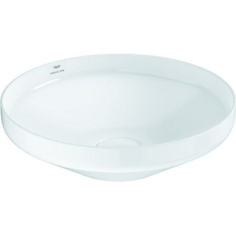 Grohe Aufsatzschale 45cm, rd, o. Hahnl., Überlauf, alpinweiß (1/2)