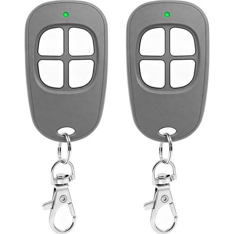 2 x AAM0049 AAM0085 AAM0121 Telecommande Portail, 433,92 MHz Télécommande Compatible avec SCS Sentinel, 4 canaux Bip Portail Porte De Garage (1/5)