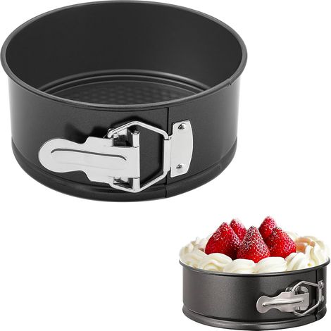 1 Moule à Charnière,6 Pouces,Fond Amovible,Acier Carbone,Antiadhésif,Pour Gâteaux Et Pâtisseries (1/5)