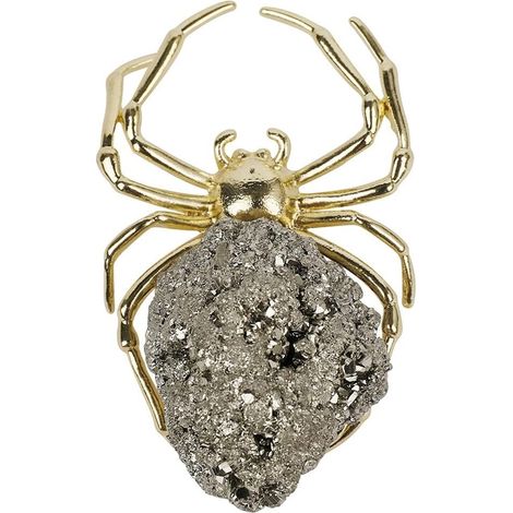 1 pièces Pierres Naturelles Cristal Quartz géode Pyrite grappe araignée Pierre Brute décor à la Maison Cristal Collections de la Maison (Color : 2) (1/5)