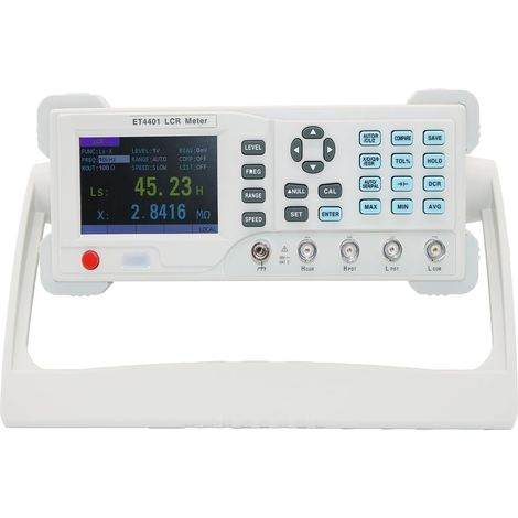 ET4401 ET4410 LCR Testeur de Pont numérique de Table Compteur LCR de Bureau Capacité Résistance Impédance Inductance Mesure Compteur(ET4401) (1/5)