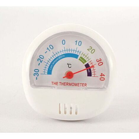 Thermomètre de congélateur pour réfrigérateur, thermomètre pour congélateur mécanique Réfrigérateur avec Cadran Large et frigo pour congélateur analogique (1/4)