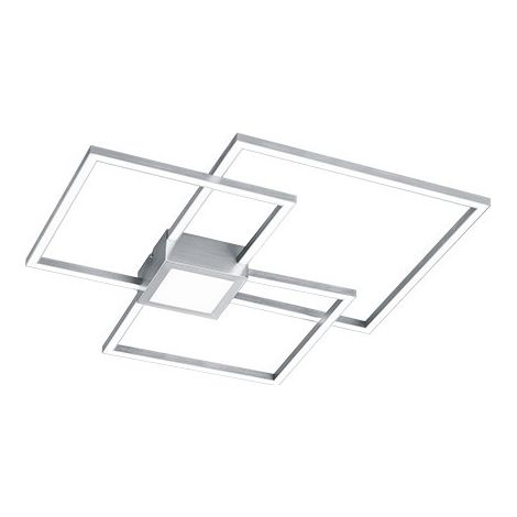 TRIO LEUCHTEN - PLAFONIERA HYDRA A LED IN METALLO E ACCIAIO 65X66X6CM (1/2)