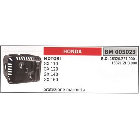 HONDA Schalldämpferschutz HONDA Freischneider GX 110 120 140 160 005023