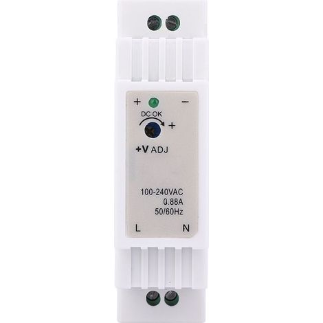 DR-15-12 DIN-Schienen-Schaltnetzteil mit einem Ausgang, 12 V, 1,25 A, 15 W (1/5)