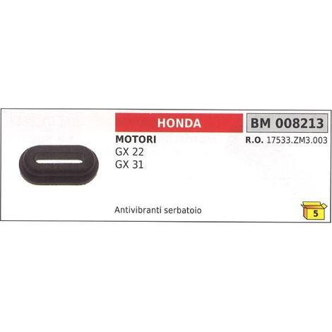 HONDA Tankschwingungsdämpfer für GX 22 GX 31 Motor 008213