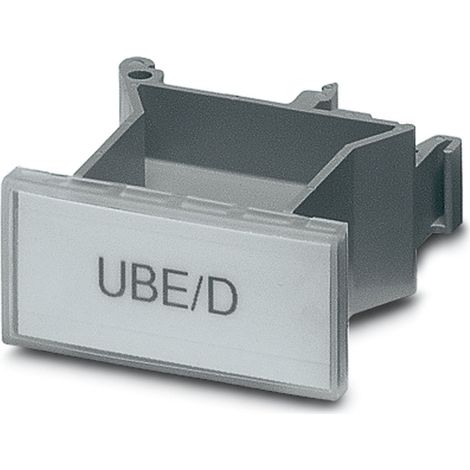 Support de repère Phoenix Contact série UBE/D à utiliser avec Bloc de jonction ( Prix pour 1 )