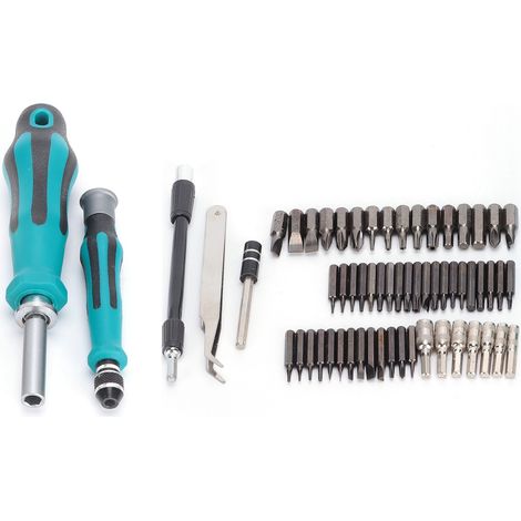 Ensemble d'outils à cliquet, clé, douille, tournevis, embouts de rechange, outils de réparation isolés pour électricien (1/5)