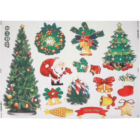 Décoration murale décorative en forme de boule de Noël, 60 x 45 cm, lot de 1 (1/5)