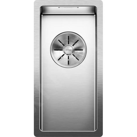 Evier Blanco Claron 180-U Inox InFino - Inox Lisse (1/3)