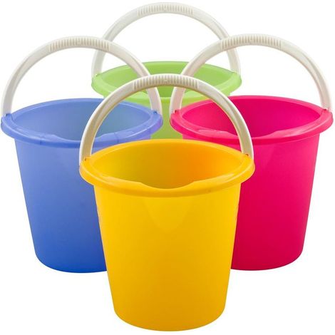 Eimer Curver® BINGO, 10 Liter, mit Ausguss, farbig