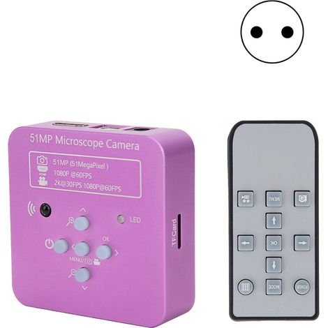 Caméra industrielle USB 51MP 1080P 60FPS, loupe numérique pour réparation de téléphone, prise UE 100-240V (1/5)