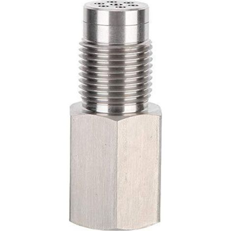 Capteur D'oxygène Universel de Voiture, M18x1.5 O2 Sensor Spacer Extender en Acier Inoxydable Spacer Adapter Extension de Capteur D'oxygène