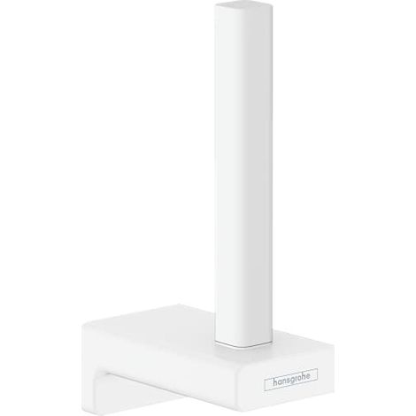 Hansgrohe AddStoris - Distributore di carta igienica, bianco opaco 41756700 (1/4)