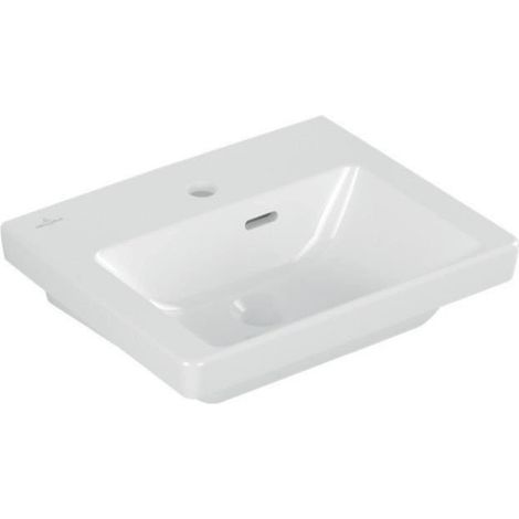 Villeroy & Boch Subway 3.0 lave-mains, 1 trou pour robinet, avec (1/4)