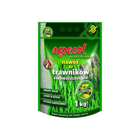 Fertilizante para césped AGRECOL - Control de malezas, 1 kg